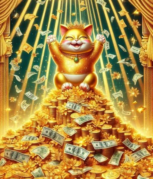 Meja permainan AduQ di platform parkirslot dengan kartu dan chip